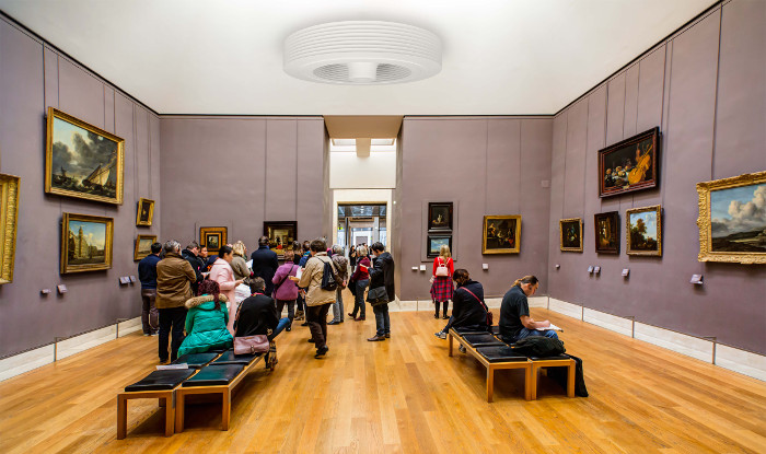 Exhale fan for museum